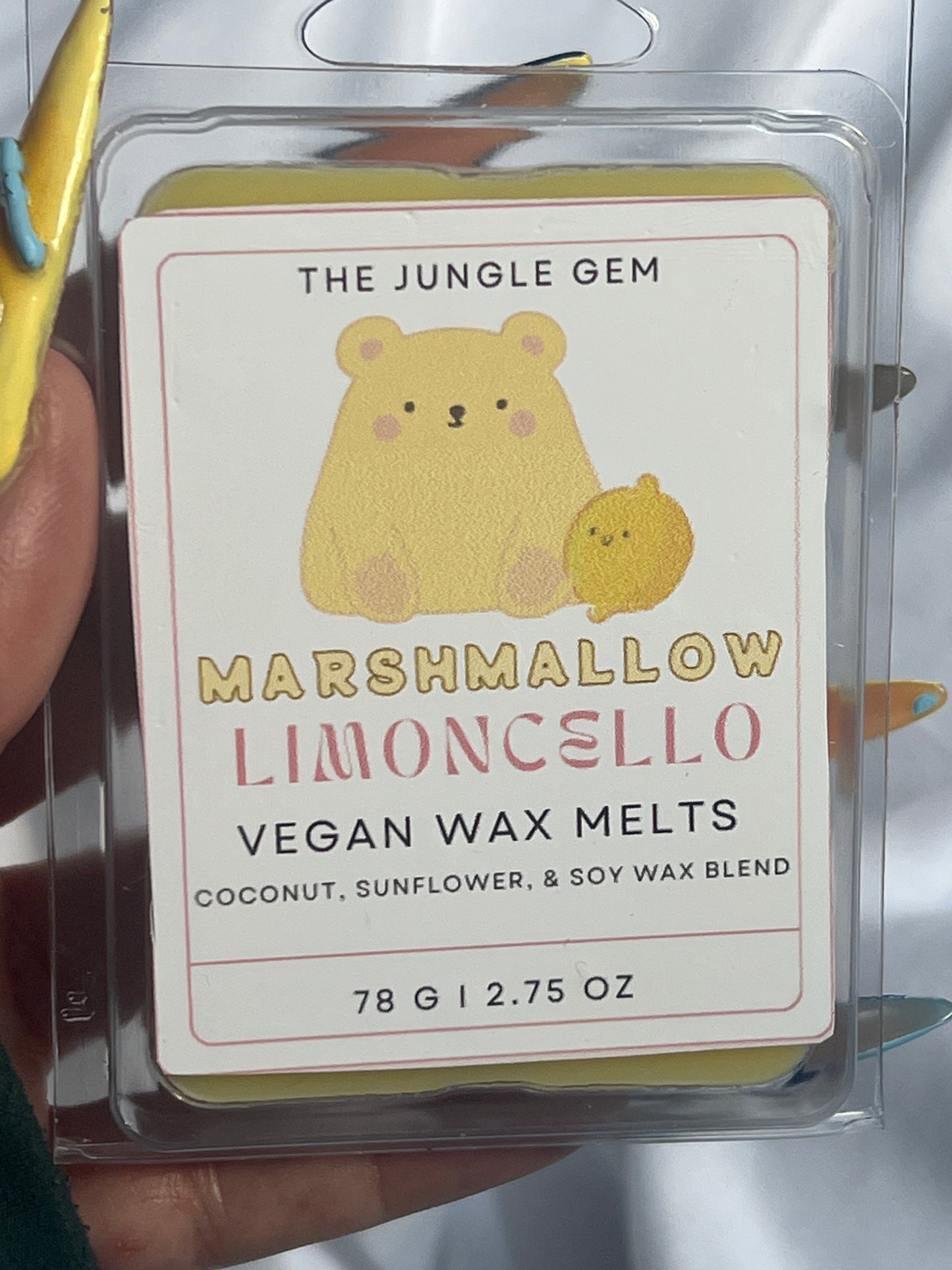 “Marshmallow Limoncello” Vegan Wax Melts