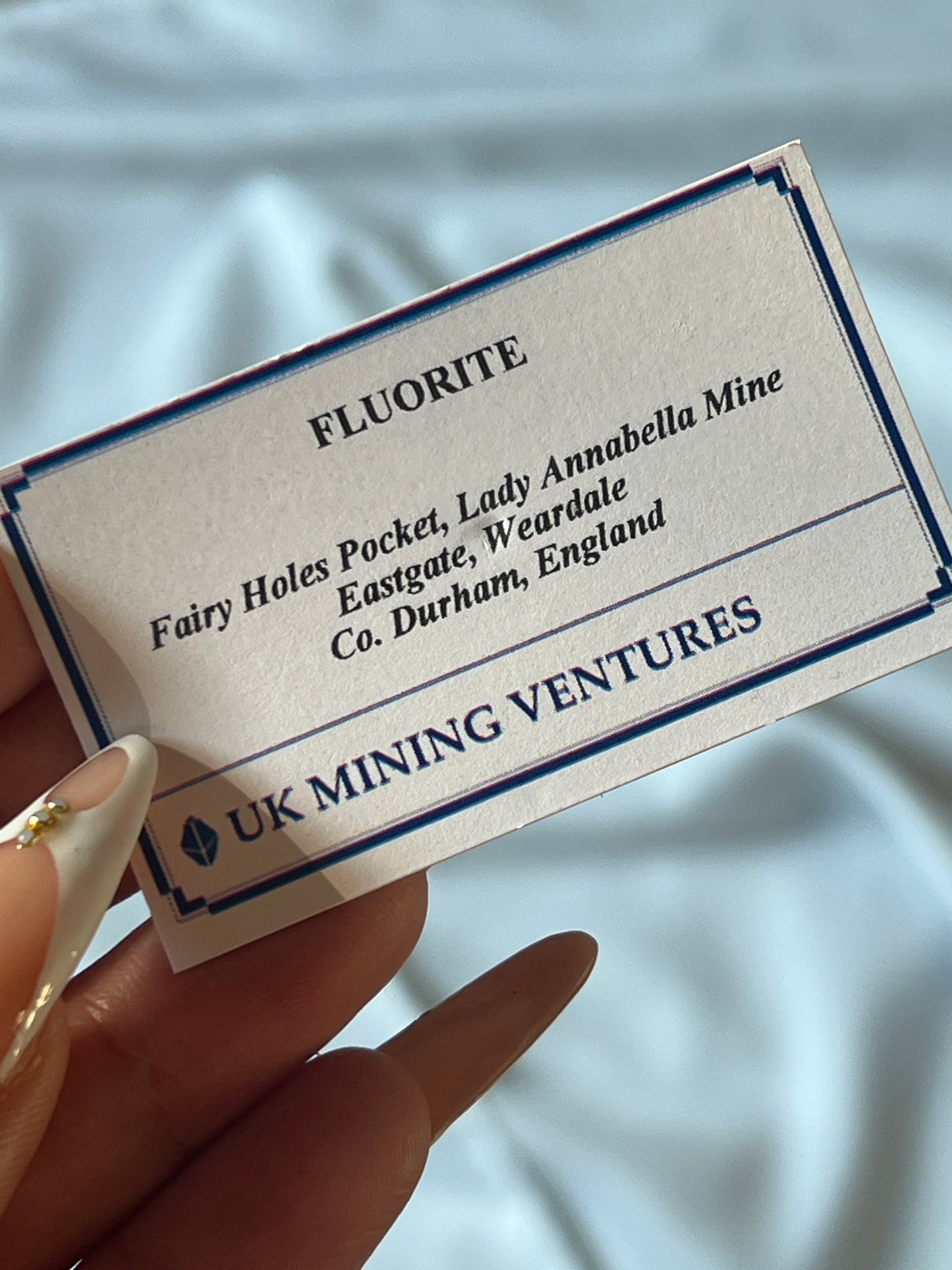 Fairy Holes Pocket UK Fluorite Clusters