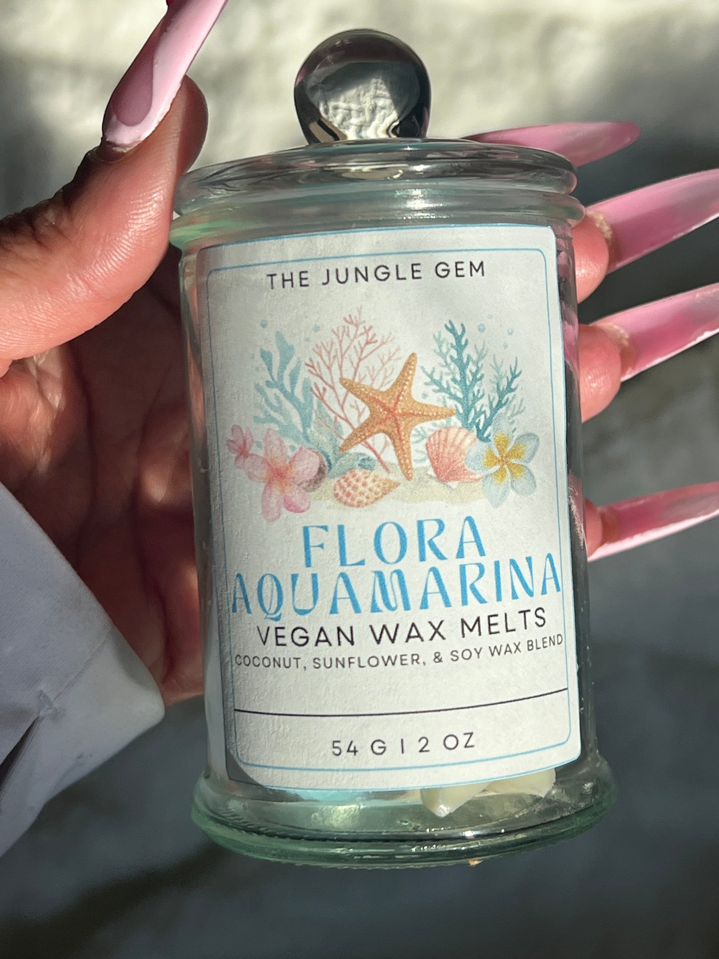 “Flora Aquamarina” Vegan Wax Melts