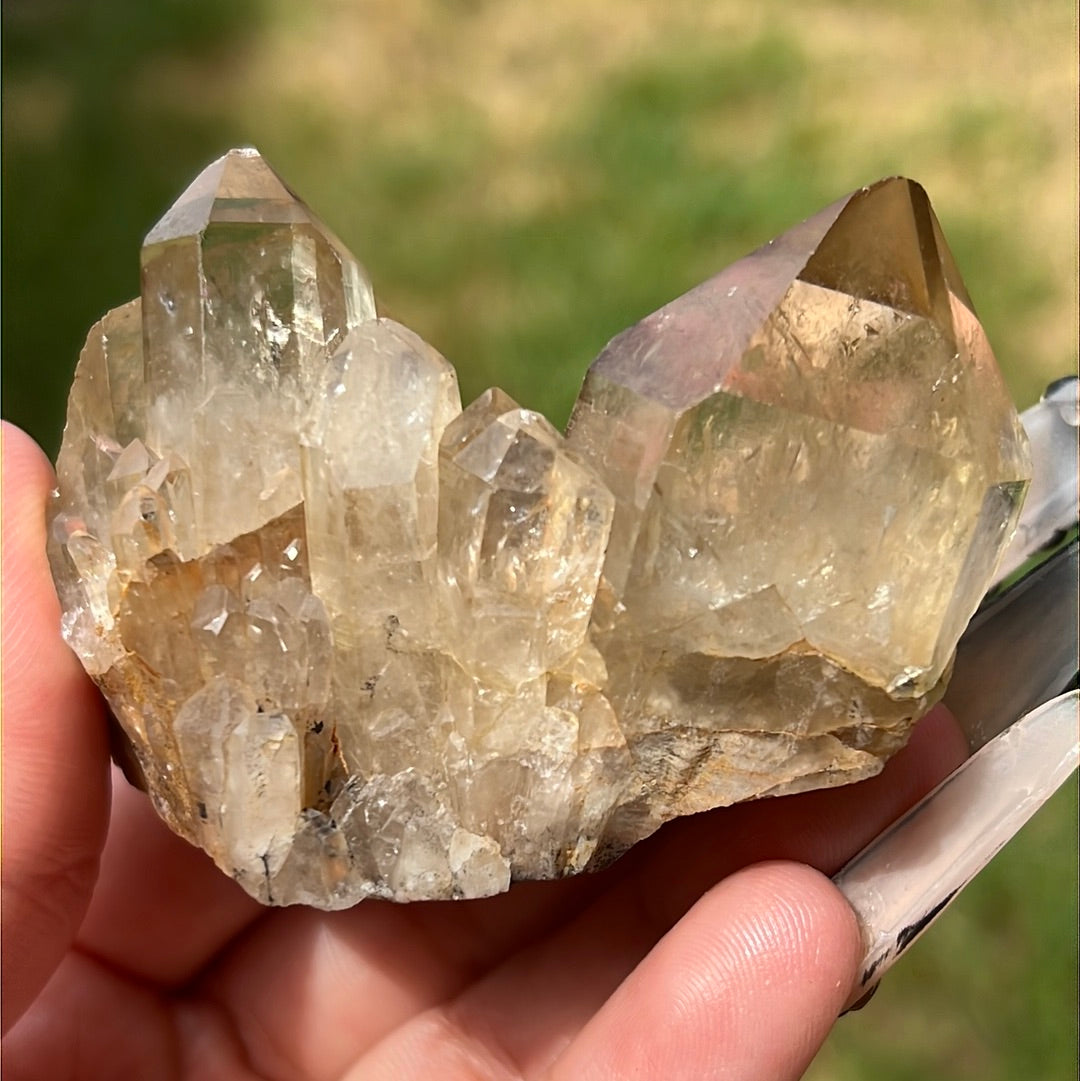 “Awaken” Self-Standing Kundalini Citrine Clusters