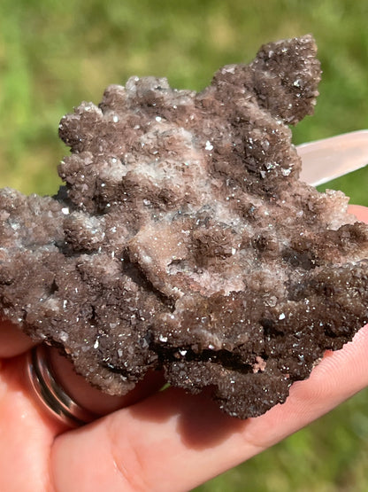 “Sparkling Wine” Druzy Calcite Cluster