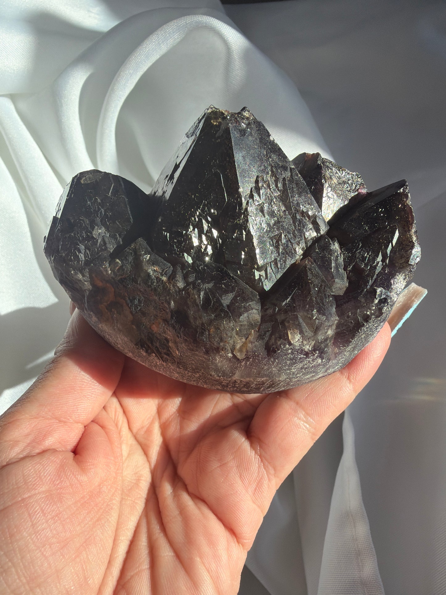 “Star Sailing” Extraterrestrial Amethyst Cluster