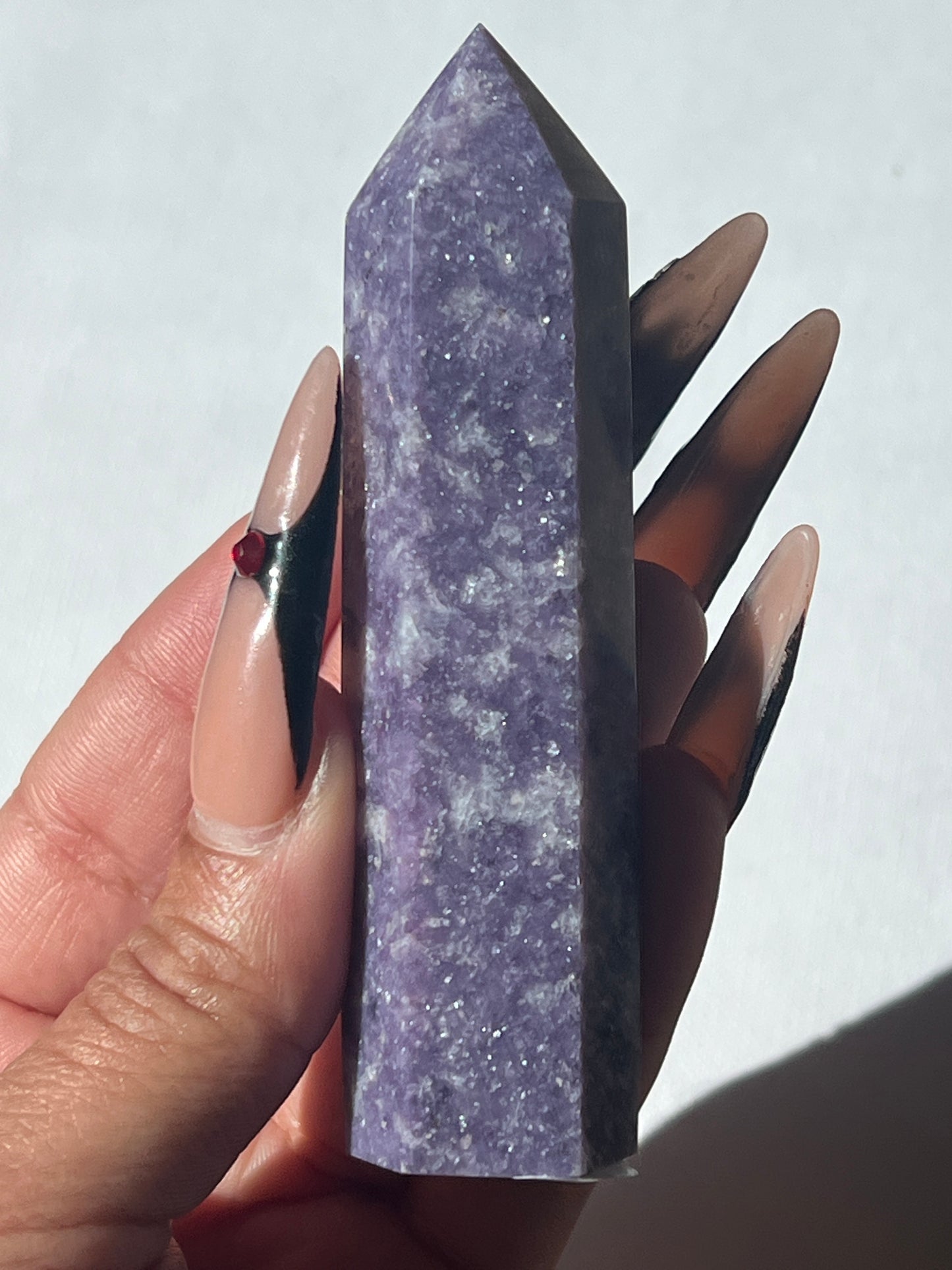 “Celestial Sprinkles” Lepidolite Points