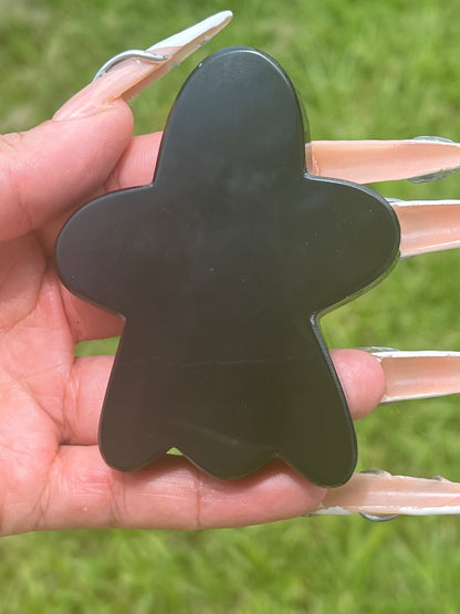“Happy Haunting” Black Marble Ghosts