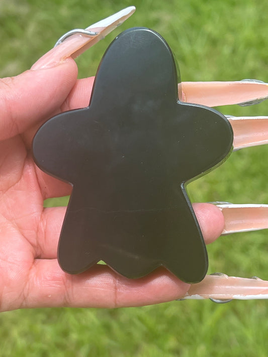 “Happy Haunting” Black Marble Ghosts
