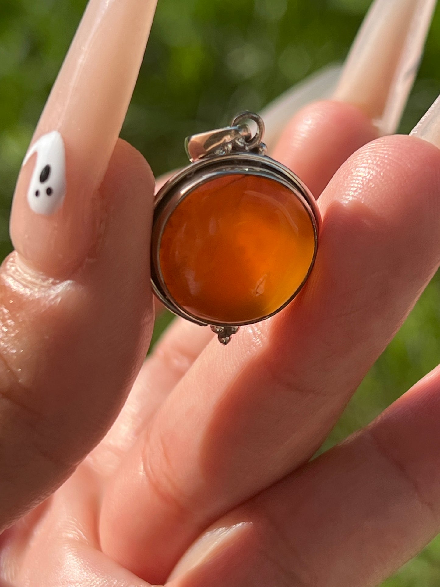 “Passion & Poise” Carnelian Pendants