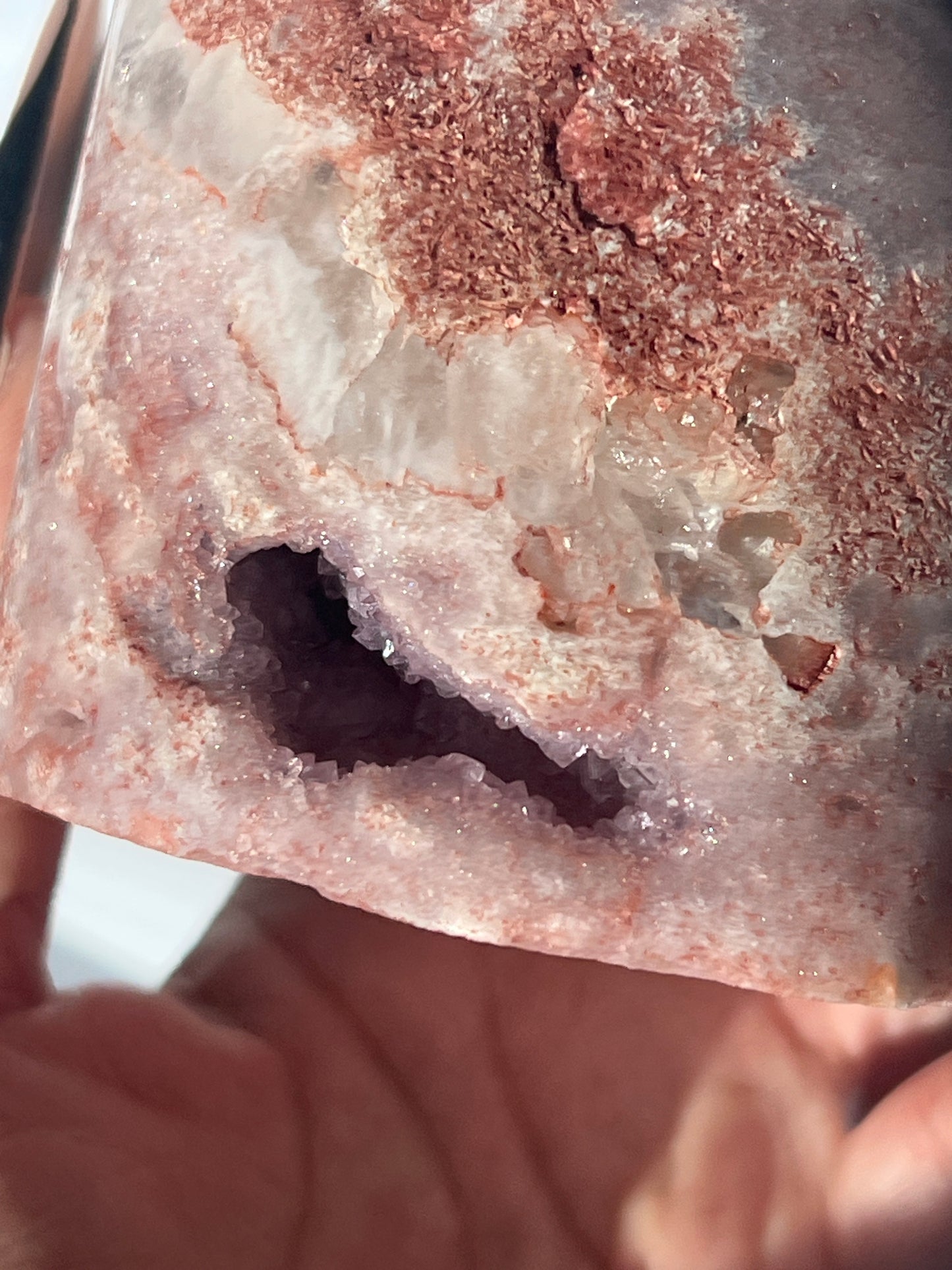 “Beauty and Brains” Juicy Pink Amethyst Free Form