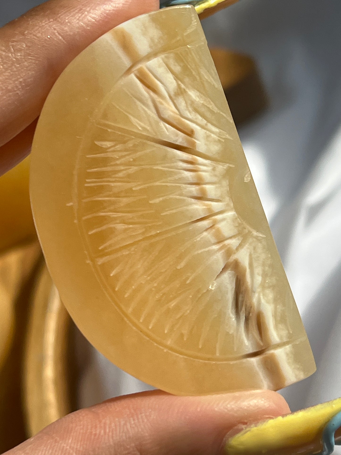 “Slice of Sunrise” Orange Calcite Orange Slices