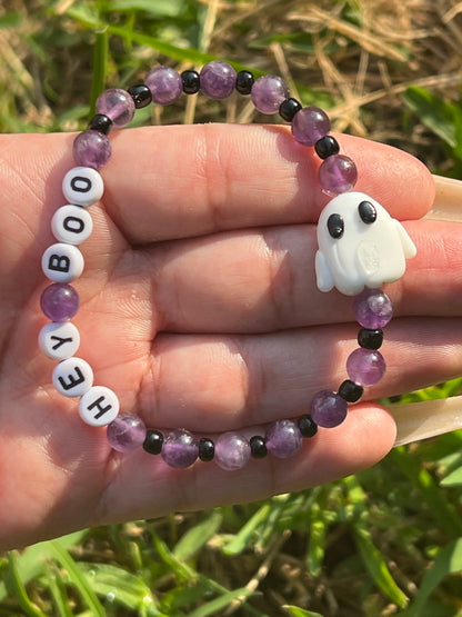 “Hey, Boo!” Amethyst Bracelet