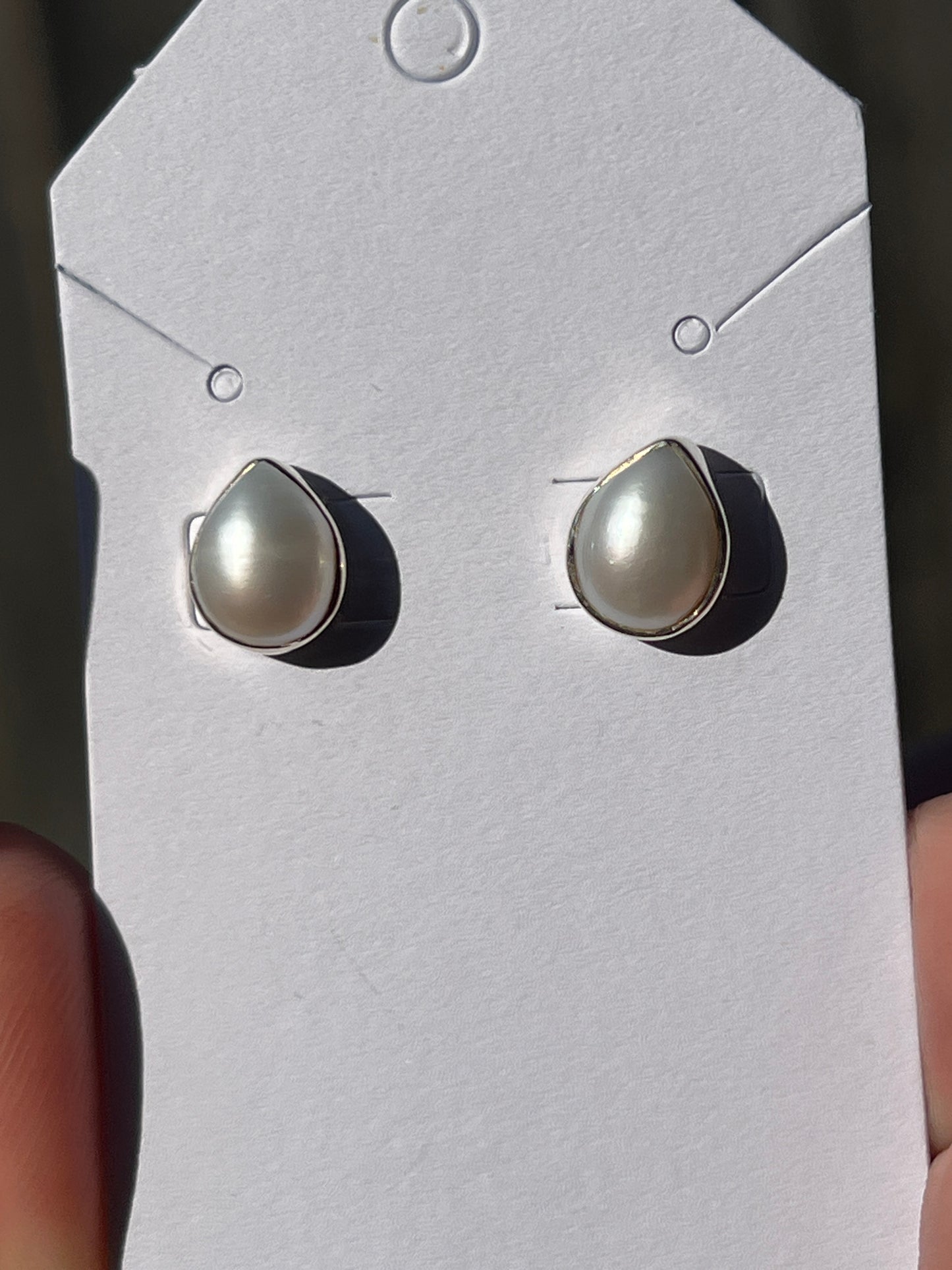 “Timeless” Pearl Stud Earrings