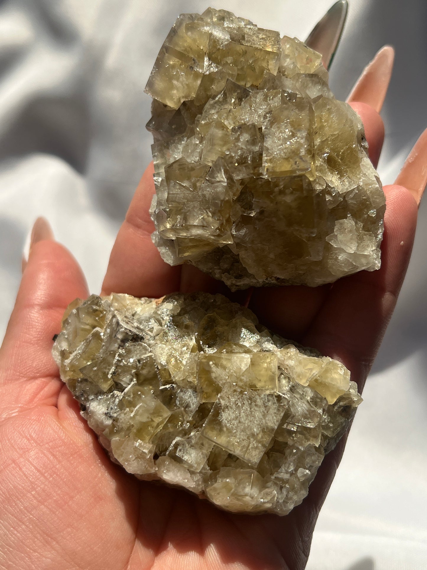 Bull Vein Pocket UK Fluorite Clusters