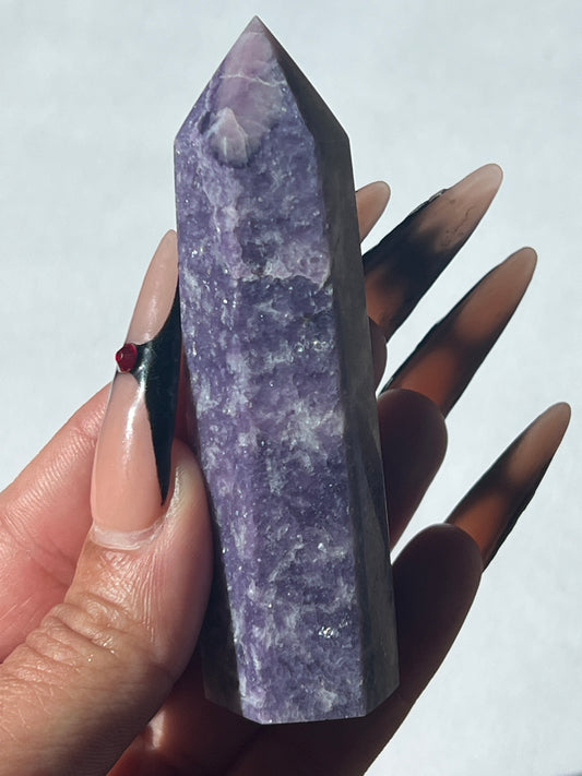 “Celestial Sprinkles” Lepidolite Points