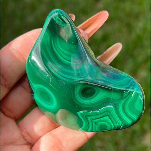 “Saddle Up” Malachite Free Form