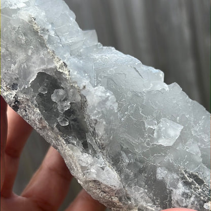 Gray-Green Xianghualing Fluorite Cluster GGXF