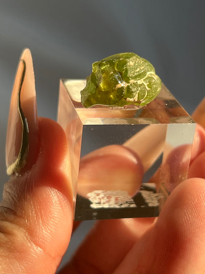 Medium Peridot Clusters