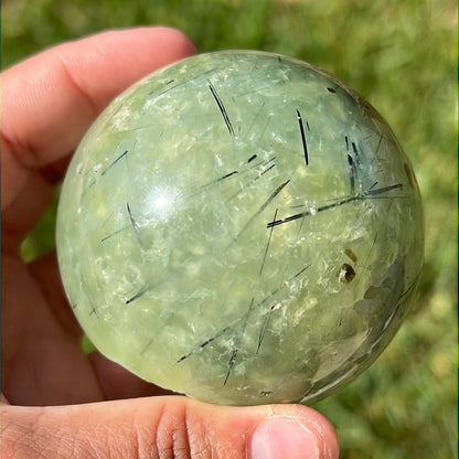 “Green Apple Jelly” Prehnite and Epidote Spheres