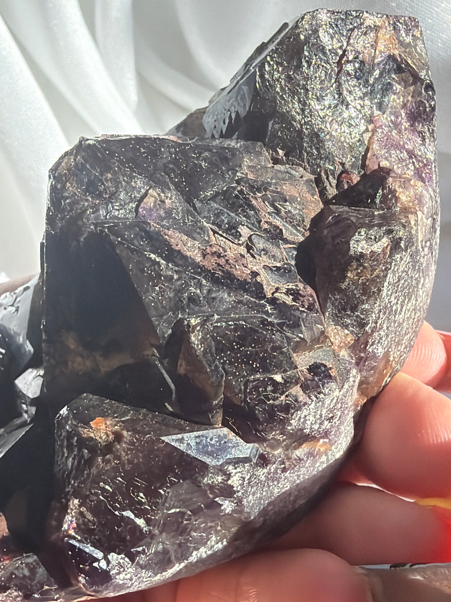 “Star Sailing” Extraterrestrial Amethyst Cluster