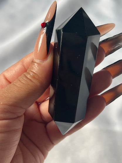 “Tools of Isis” Black Obsidian DT Points