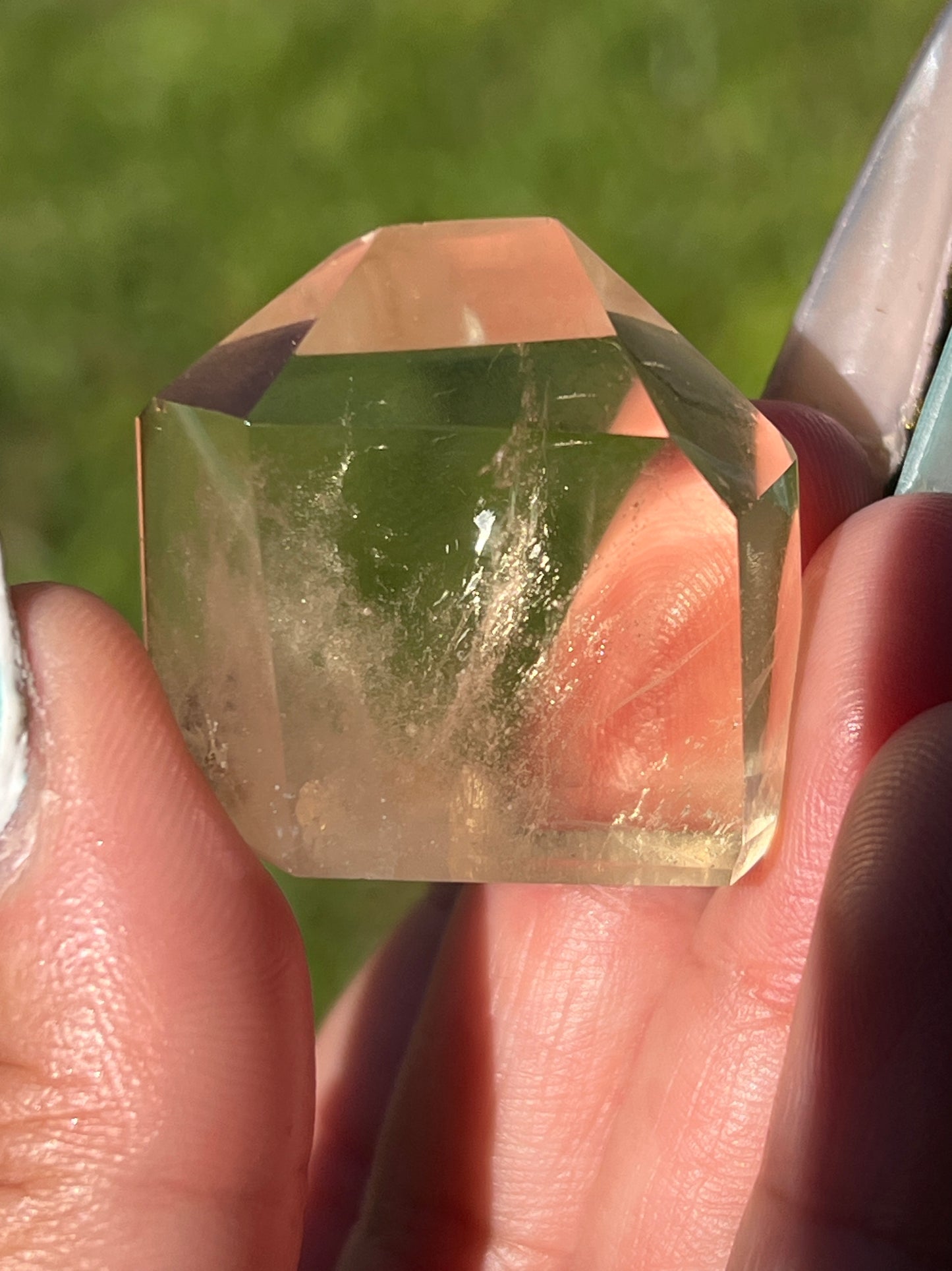 “Positively Glowing” Small Pale Citrine Points