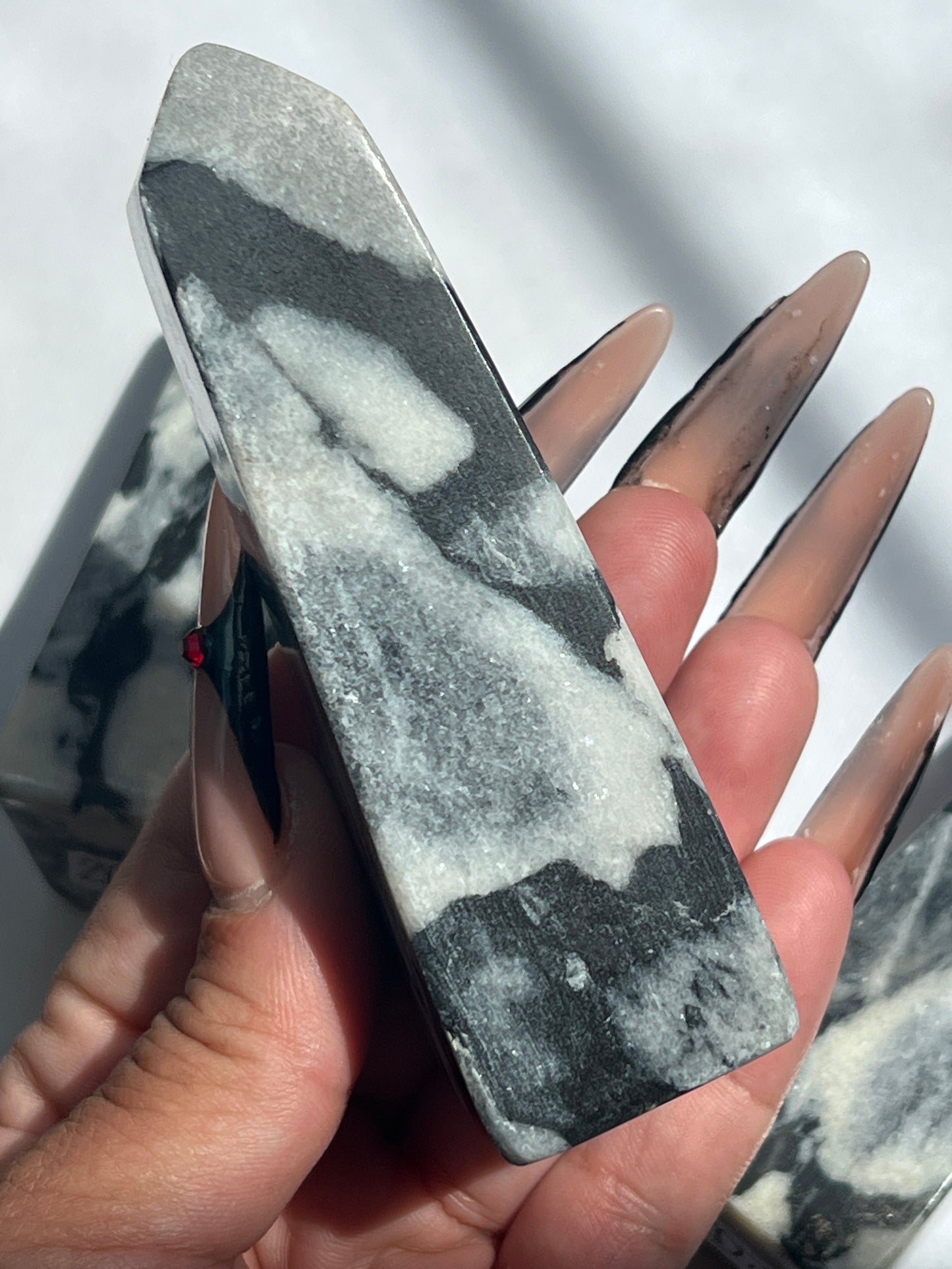 “Mummy Chunks” Shell Jasper Towers