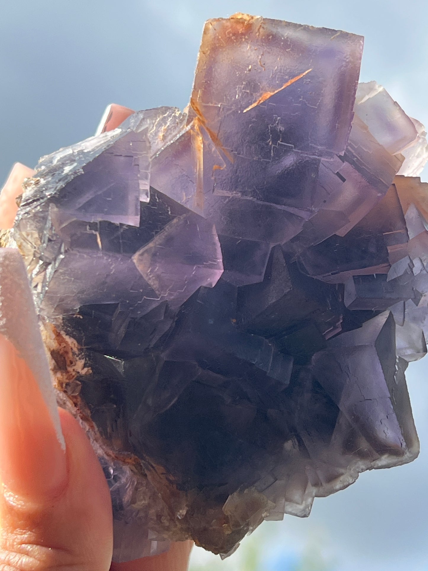 “Queen to Be” Balochistan Fluorite Cluster