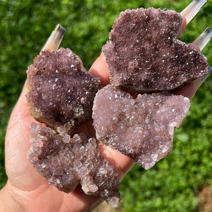 “Sugar Plum” Alacam Amethyst Clusters