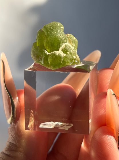 Medium Peridot Clusters