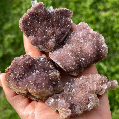 “Sugar Plum” Alacam Amethyst Clusters