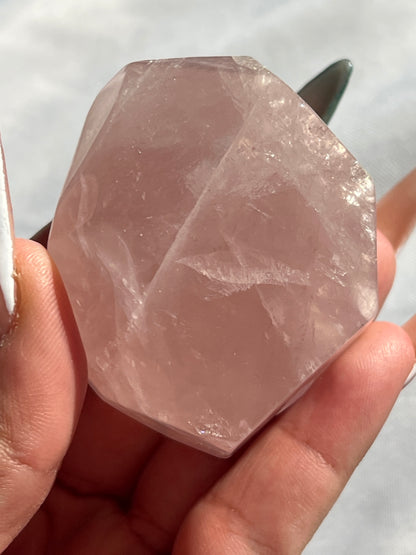 “Guava Juice” Rose Quartz Free Forms