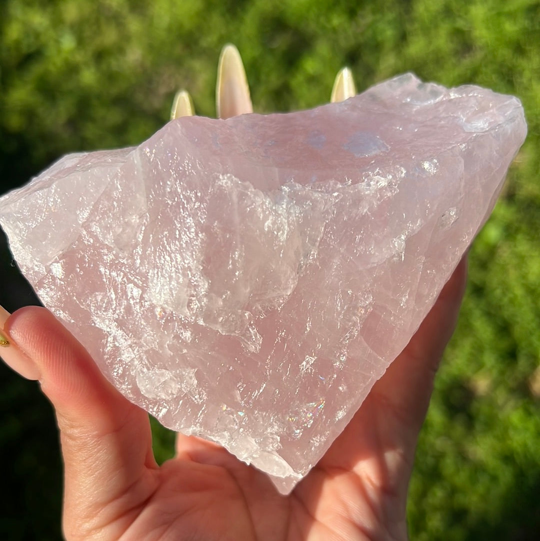 “Chunk of Love” Rough Rose Quartz Chunk