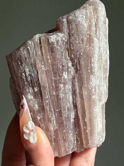 “Soft & Secure” Large Pink Tourmaline Chunk