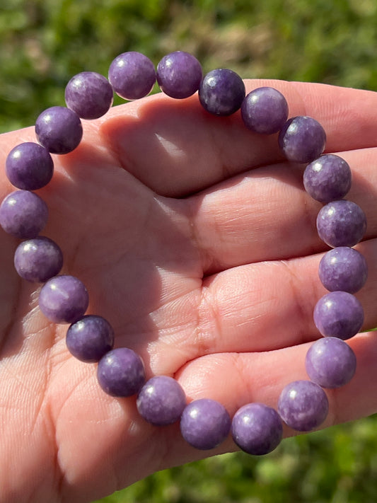 “Lavender Buds” Lepidolite Bracelet