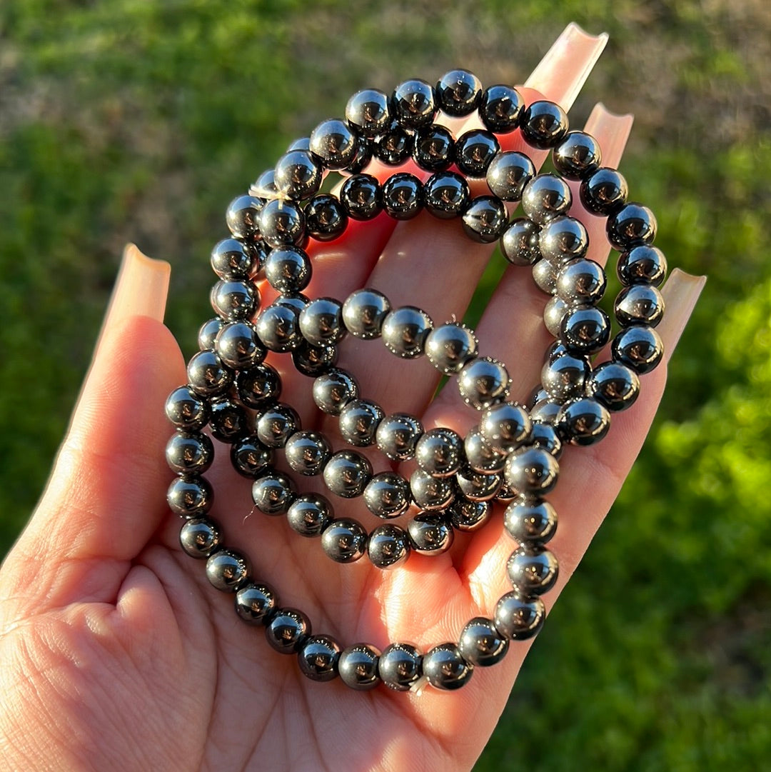 “Heavy Metal” Hematite Bracelets