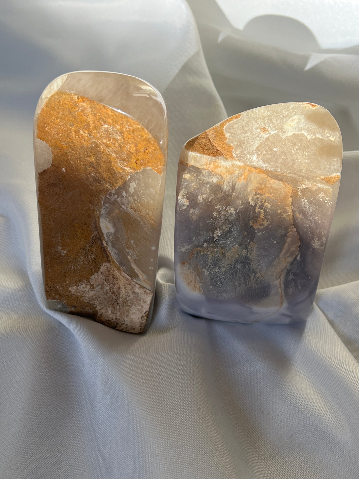 “Lavender Clouds” Lavender Fluorite Free Forms