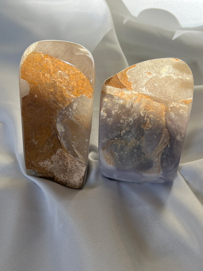 “Lavender Clouds” Lavender Fluorite Free Forms