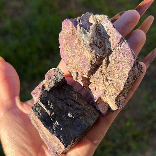 “Violet Crags” Purpurite Chunks