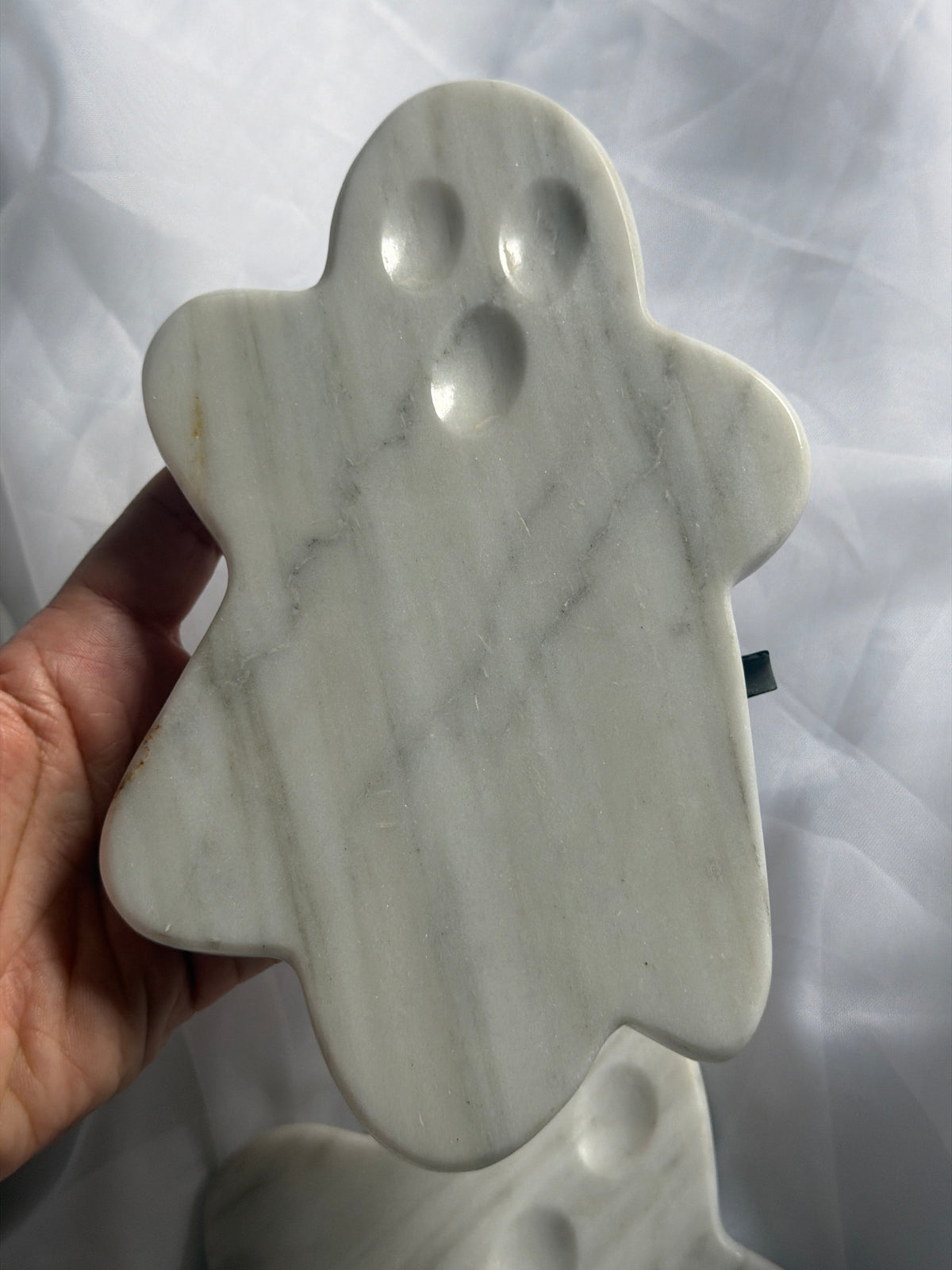 “Ghoulfriends” White Marble Ghost Slabs