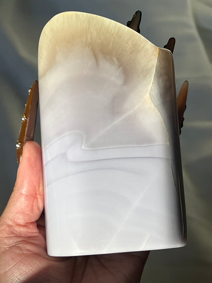 “Lavender Clouds” Lavender Fluorite Free Forms