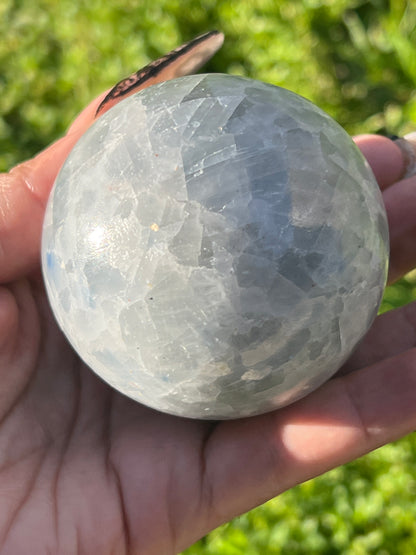 “Cool Down” Dark Blue Calcite Spheres