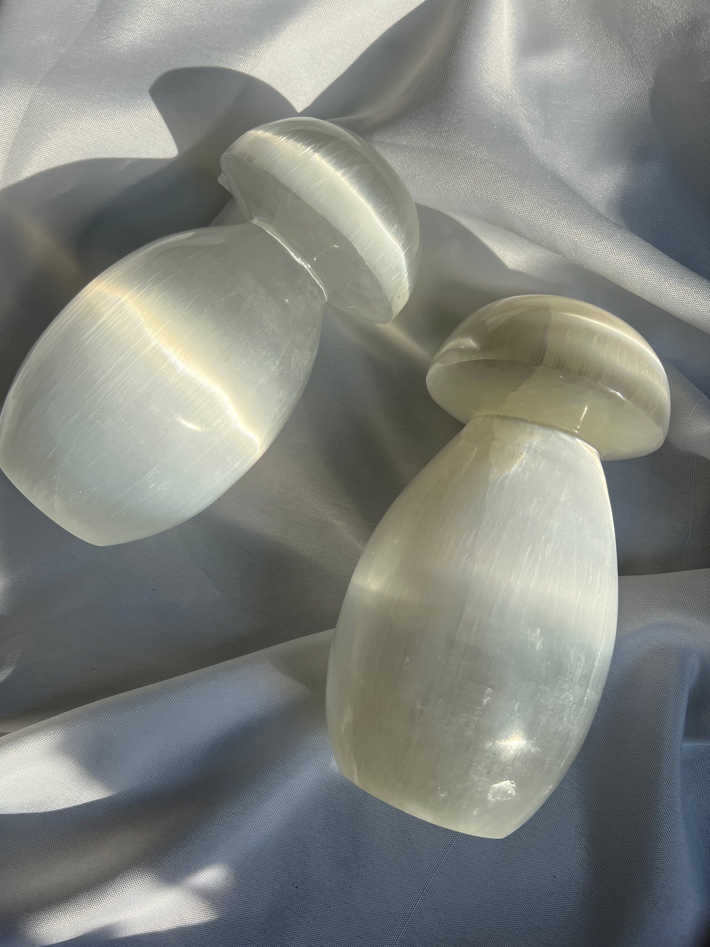 “Nature Cleanse” Satin Spar Mushroom