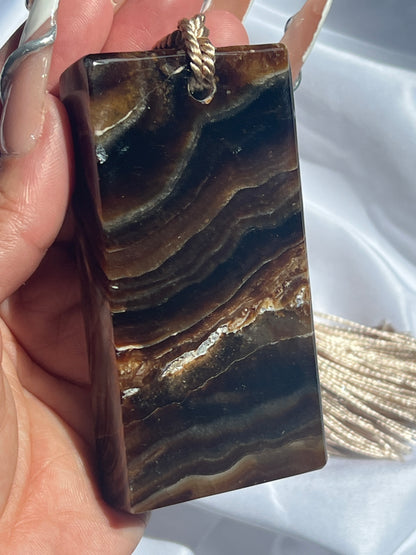 “Chocolat” Chocolate Calcite Bookmarks