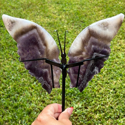 “Wing It” Dream Amethyst Butterfly Wings