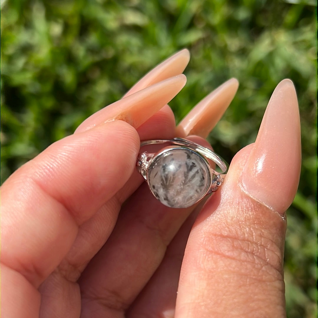 “Branch Out” Dendritic Quartz Ring